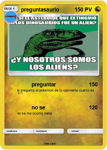 Pokemon preguntasaurio