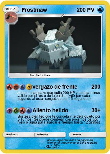 Pokemon Frostmaw