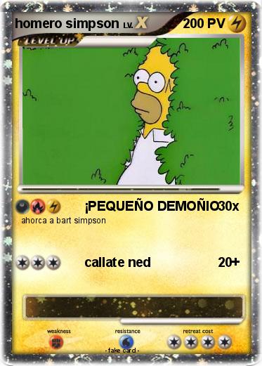 Pokemon homero simpson