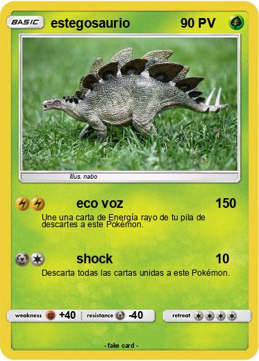 Pokemon estegosaurio