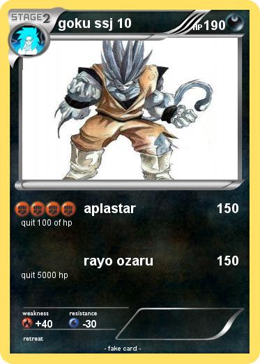 Pokemon goku ssj 10