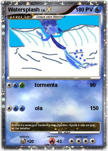 Pokemon Watersplash