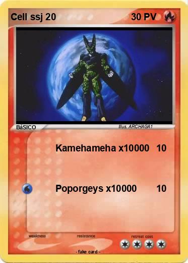 Pokemon Cell ssj 20