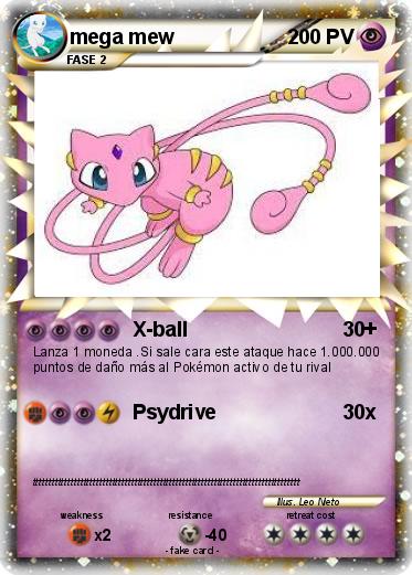 Pokemon mega mew
