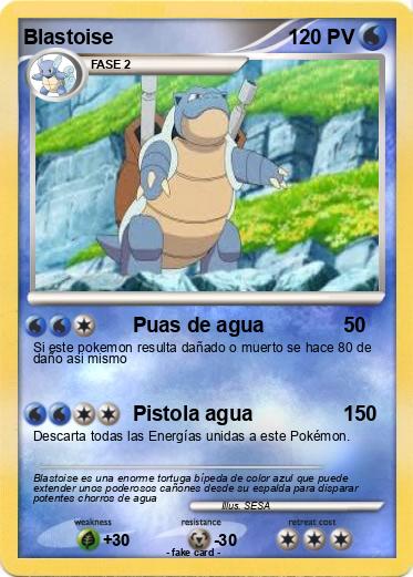 Pokemon Blastoise