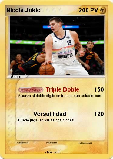 Pokemon Nicola Jokic