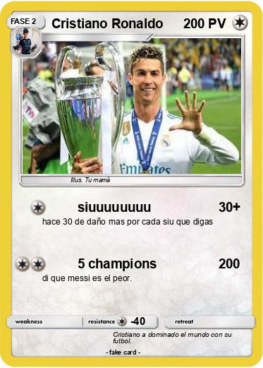 Pokemon Cristiano Ronaldo