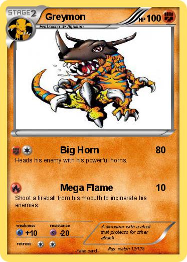 Pokemon Greymon