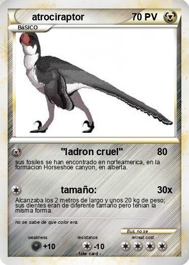 Pokemon atrociraptor