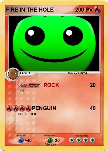 Pokemon FIRE IN THE HOLE