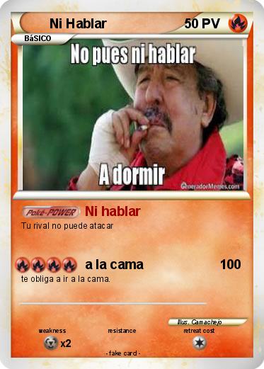 Pokemon Ni Hablar