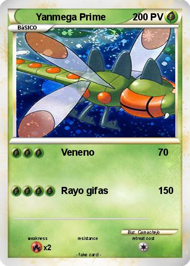 Pokemon Yanmega Prime
