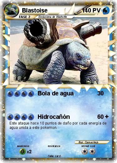 Pokemon Blastoise