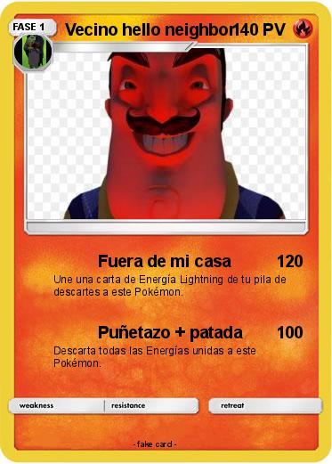 Pokemon Vecino hello neighbor
