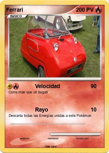 Pokemon Ferrari