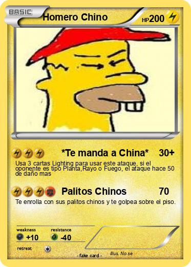 Pokemon Homero Chino