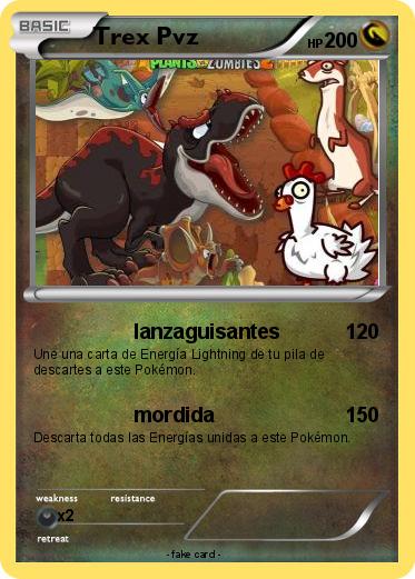 Pokemon Trex Pvz