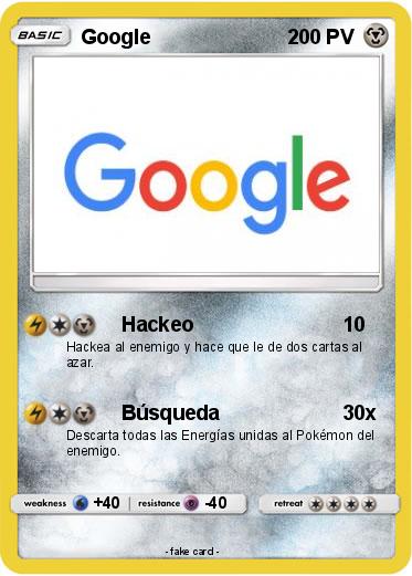 Pokemon Google