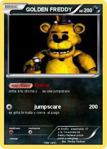 Pokemon GOLDEN FREDDY
