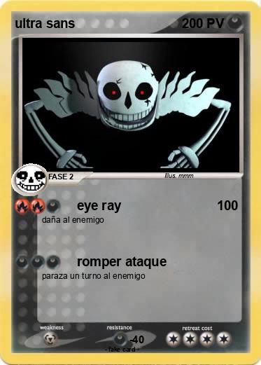 Pokemon ultra sans