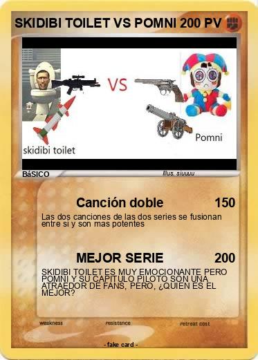 Pokemon SKIDIBI TOILET VS POMNI