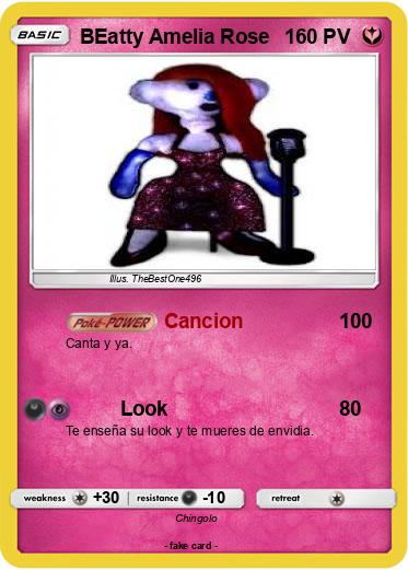 Pokemon BEatty Amelia Rose