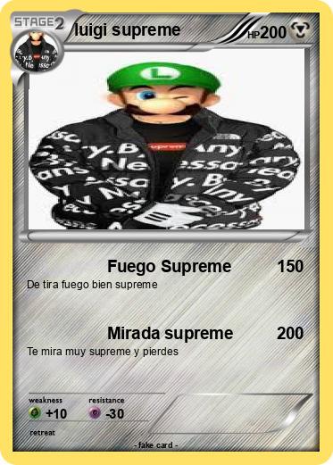 Pokemon luigi supreme