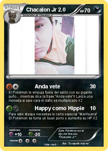 Pokemon Chacalon Jr 2.0