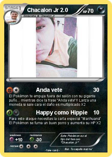 Pokemon Chacalon Jr 2.0