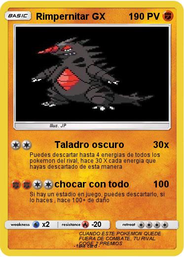Pokemon Rimpernitar GX