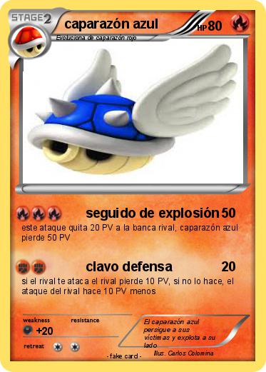 Pokemon caparazón azul