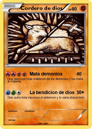 Pokemon Cordero de dios