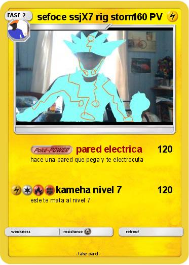 Pokemon sefoce ssjX7 rig storm
