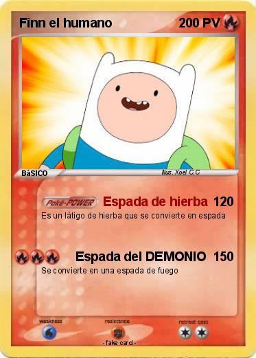 Pokemon Finn el humano