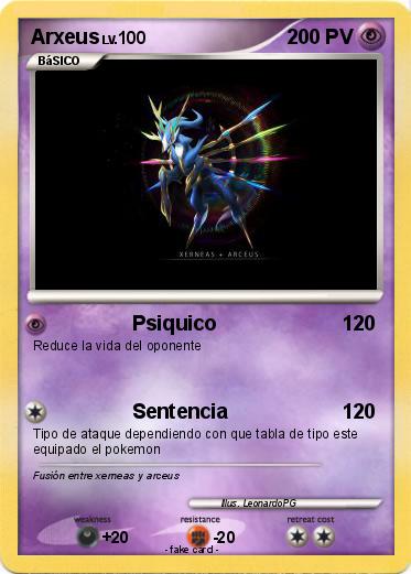Pokemon Arxeus