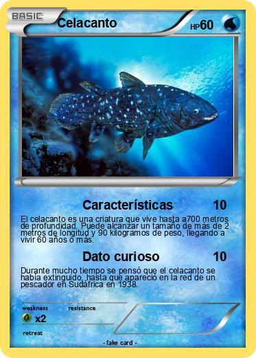 Pokemon Celacanto