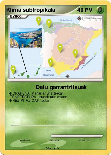 Pokemon Klima subtropikala