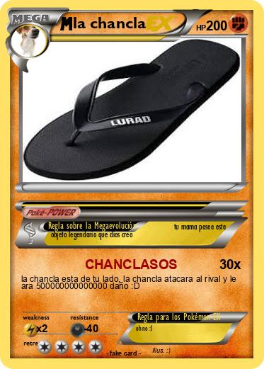 Pokemon la chancla