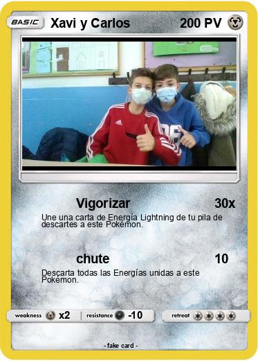 Pokemon Xavi y Carlos