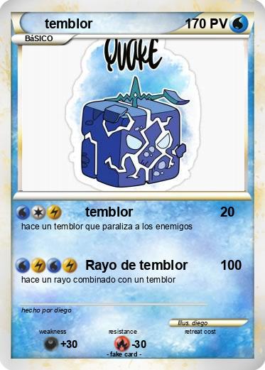 Pokemon temblor
