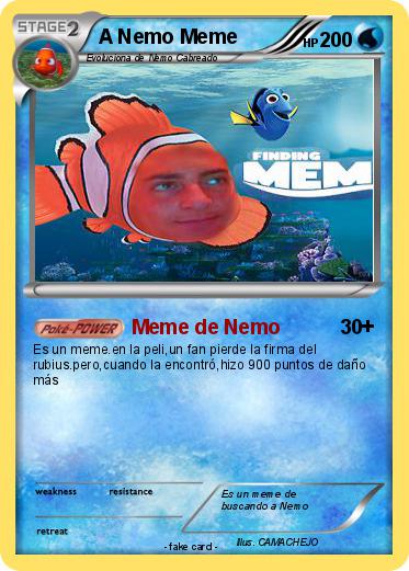 Pokemon A Nemo Meme