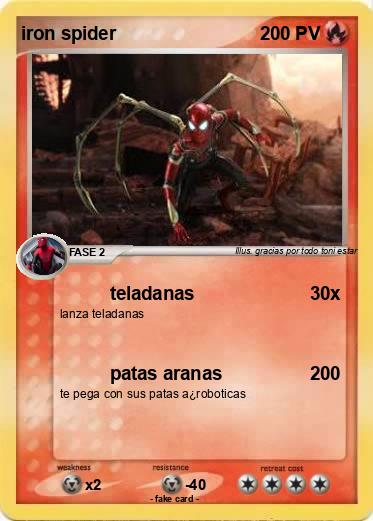 Pokemon iron spider