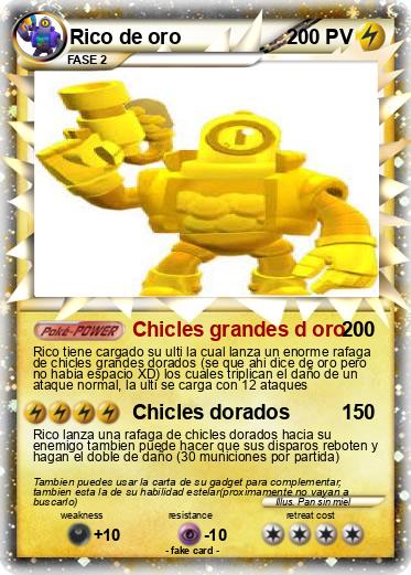 Pokemon Rico de oro