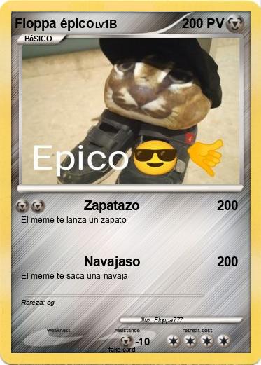 Pokemon Floppa épico