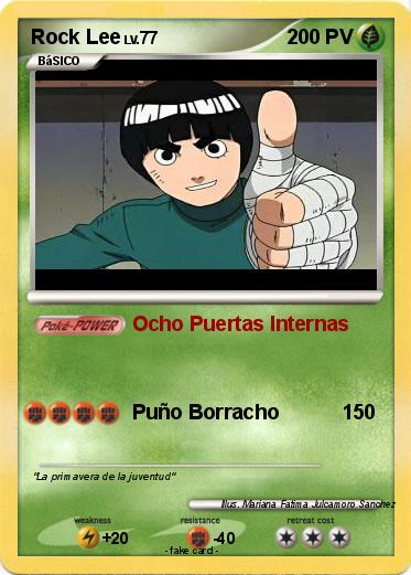 Pokemon Rock Lee