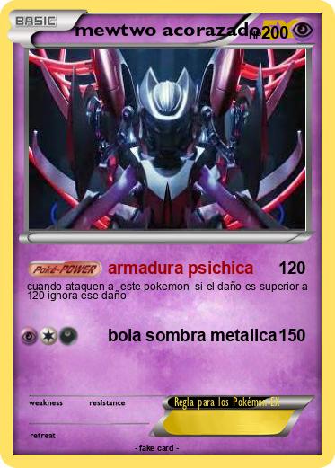 Pokemon mewtwo acorazado