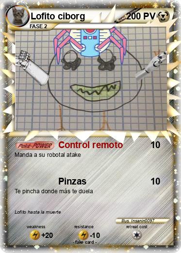 Pokemon Lofito ciborg