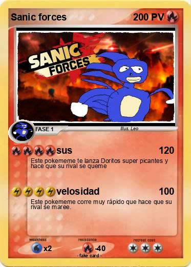 Pokemon Sanic forces