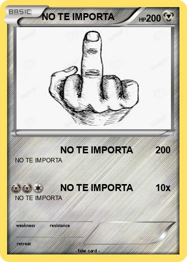 Pokemon NO TE IMPORTA