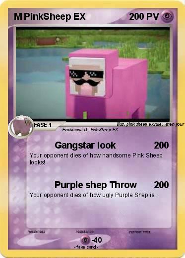 Pokemon M PinkSheep EX